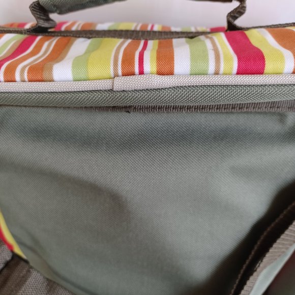 Picnic set insulated cooler Wine and serve ware set NWOT - Picture 9 of 11